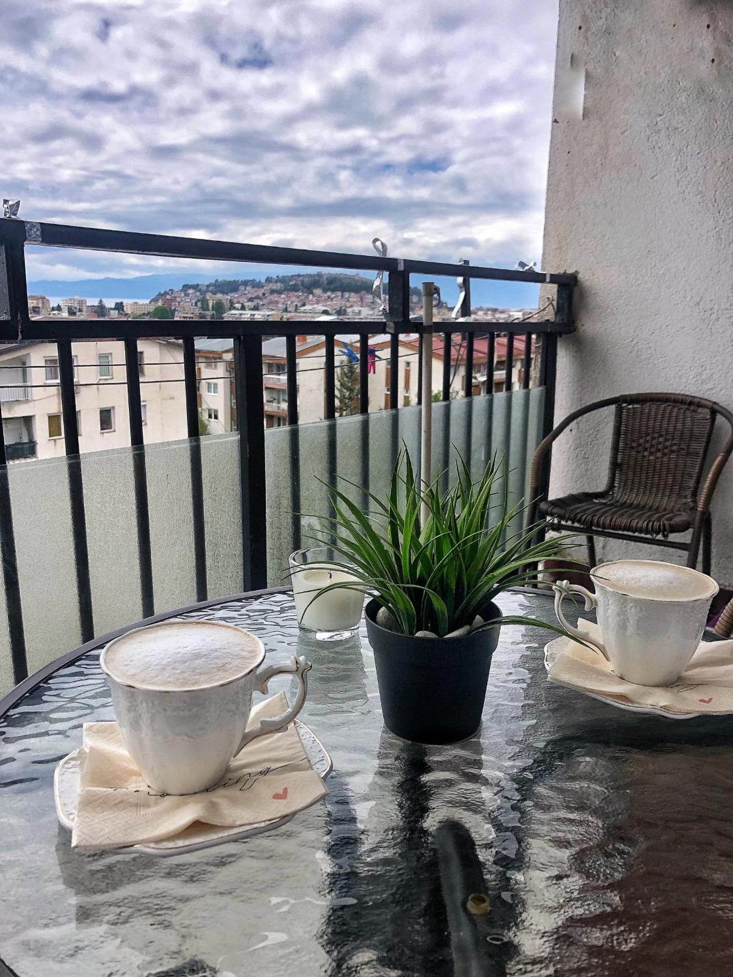 Nadia Apartment Ohrid With Lake View Εξωτερικό φωτογραφία